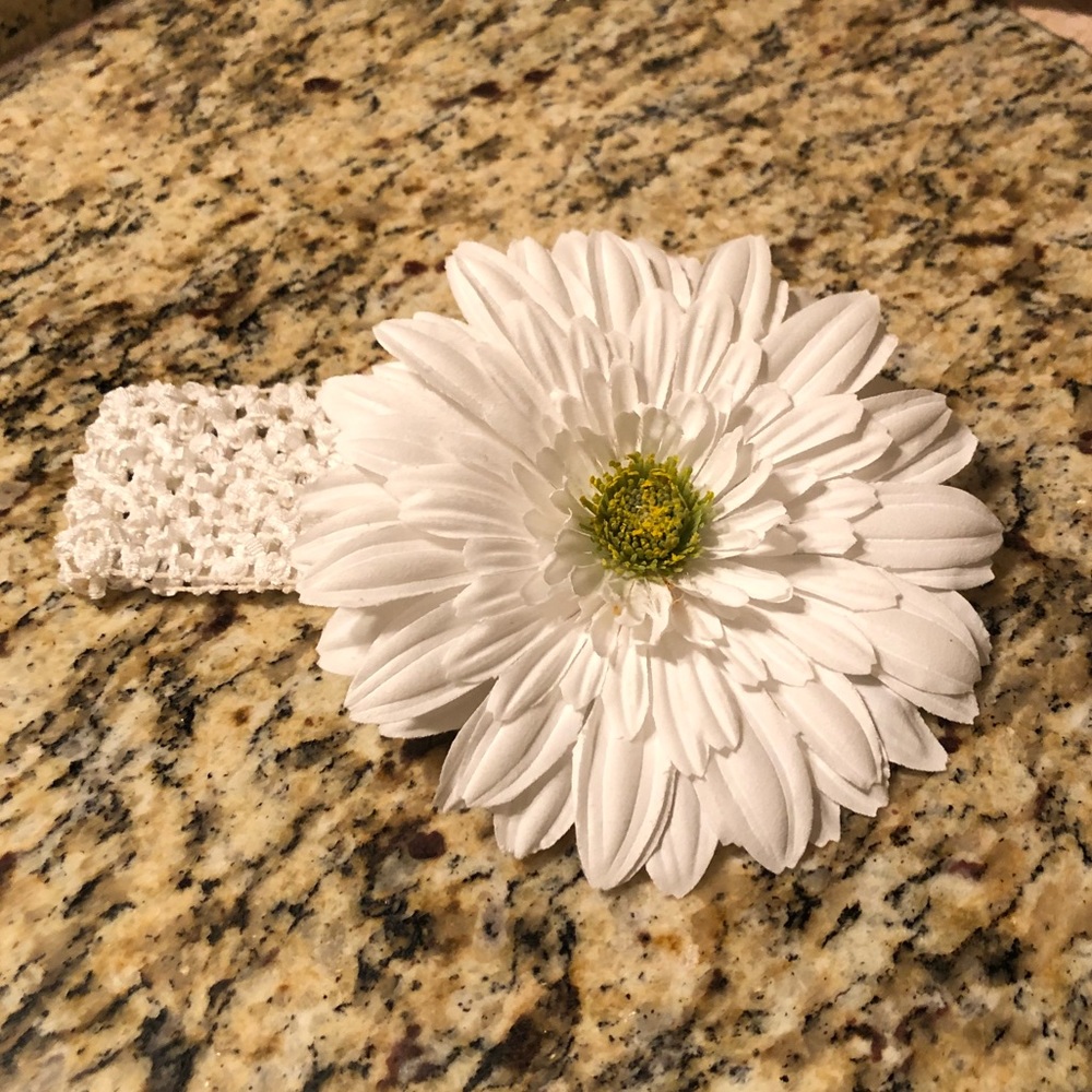 Baby girl flower headband
